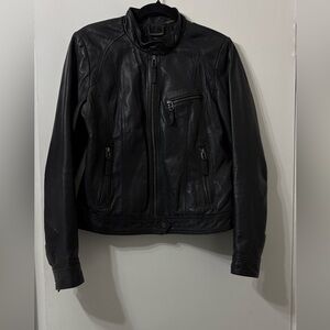 Wilsons Leather Women's Classic Black Jacket